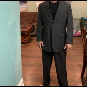 Charcoal.  Pants is 31/32 great condition.